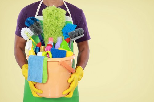 Separated recyclable cleaning materials prepared for local transfer station collection